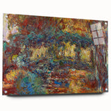 Claude Monet's The Japanese Footbridge - Impressionist Garden Art Print