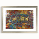 Claude Monet's The Japanese Footbridge - Impressionist Garden Art Print