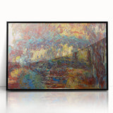 Claude Monet's The Japanese Footbridge - Impressionist Garden Art Print