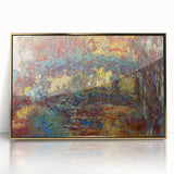 Claude Monet's The Japanese Footbridge - Impressionist Garden Art Print