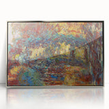 Claude Monet's The Japanese Footbridge - Impressionist Garden Art Print
