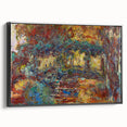 Claude Monet's The Japanese Footbridge - Impressionist Garden Art Print
