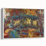 Claude Monet's The Japanese Footbridge - Impressionist Garden Art Print