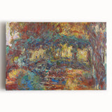 Claude Monet's The Japanese Footbridge - Impressionist Garden Art Print