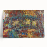 Claude Monet's The Japanese Footbridge - Impressionist Garden Art Print