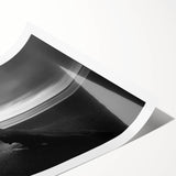 Beautiful rolled canvas print showcasing a serene beach landscape with soft pastel colors, expertly packaged in a durable tube for safe delivery. Perfect for home decor.