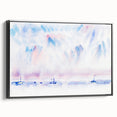 Minimalist Modern Wall Art - Bermuda Sky and Sea with Boats - Contemporary Art