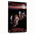 Retro Wall Art - The Karate Kid Movie Poster - 80s Vintage Art Prints