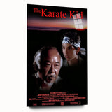 Retro Wall Art - The Karate Kid Movie Poster - 80s Vintage Art Prints