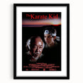 Retro Wall Art - The Karate Kid Movie Poster - 80s Vintage Art Prints