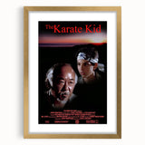 Retro Wall Art - The Karate Kid Movie Poster - 80s Vintage Art Prints