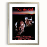 Retro Wall Art - The Karate Kid Movie Poster - 80s Vintage Art Prints