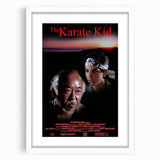 Retro Wall Art - The Karate Kid Movie Poster - 80s Vintage Art Prints