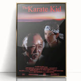 Retro Wall Art - The Karate Kid Movie Poster - 80s Vintage Art Prints
