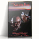 Retro Wall Art - The Karate Kid Movie Poster - 80s Vintage Art Prints