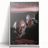 Retro Wall Art - The Karate Kid Movie Poster - 80s Vintage Art Prints