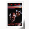 Retro Wall Art - The Karate Kid Movie Poster - 80s Vintage Art Prints