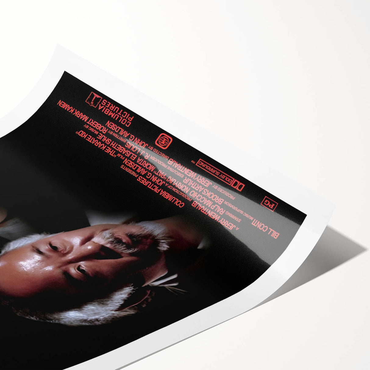 Retro Wall Art - The Karate Kid Movie Poster - 80s Vintage Art Prints