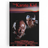 Retro Wall Art - The Karate Kid Movie Poster - 80s Vintage Art Prints