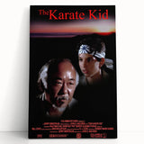 Retro Wall Art - The Karate Kid Movie Poster - 80s Vintage Art Prints