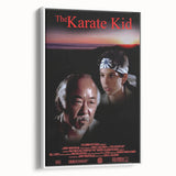 Retro Wall Art - The Karate Kid Movie Poster - 80s Vintage Art Prints