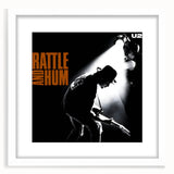 Retro U2 Rattle and Hum Poster - Vintage Music Wall Art