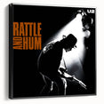 Retro U2 Rattle and Hum Poster - Vintage Music Wall Art