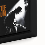 Retro U2 Rattle and Hum Poster - Vintage Music Wall Art