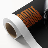 Retro U2 Rattle and Hum Poster - Vintage Music Wall Art