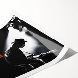 Retro U2 Rattle and Hum Poster - Vintage Music Wall Art