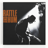 Retro U2 Rattle and Hum Poster - Vintage Music Wall Art