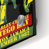 The Clash Bob Marley Centre Poster | Retro Punk Rock Wall Art