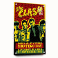 The Clash Bob Marley Centre Poster | Retro Punk Rock Wall Art