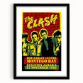 The Clash Bob Marley Centre Poster | Retro Punk Rock Wall Art