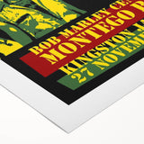 The Clash Bob Marley Centre Poster | Retro Punk Rock Wall Art