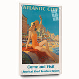 Retro Atlantic City Beach Poster – Vintage Prints & Seaside Wall Art