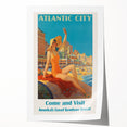 Retro Atlantic City Beach Poster – Vintage Prints & Seaside Wall Art