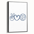 Volleyball-Themed Boys Room Wall Art – Kids Wall Art Prints