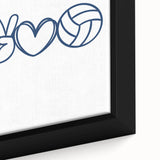 Volleyball-Themed Boys Room Wall Art – Kids Wall Art Prints
