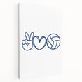 Volleyball-Themed Boys Room Wall Art – Kids Wall Art Prints