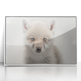 Adorable Wolf Pup Wall Art - Perfect for Kids Room Decor