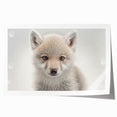 Adorable Wolf Pup Wall Art - Perfect for Kids Room Decor