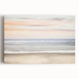 Large black and white stretched canvas featuring a minimalist summer theme, ideal for kitchen wall art.