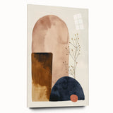 Retro Abstract Prints - Mid Century Modern Geometric Minimalist Wall Art