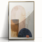 Retro Abstract Prints - Mid Century Modern Geometric Minimalist Wall Art