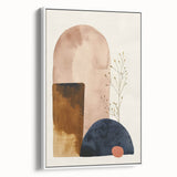 Retro Abstract Prints - Mid Century Modern Geometric Minimalist Wall Art