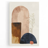 Retro Abstract Prints - Mid Century Modern Geometric Minimalist Wall Art