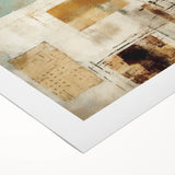 Abstract strokes wall art on rolled canvas, showcasing vibrant colors and dynamic brushwork, ideal for modern decor. Perfect for enhancing any living space.