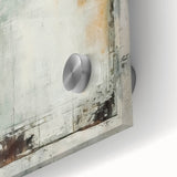 Close-up of abstract strokes wall art featuring vibrant colors and dynamic patterns on acrylic glass, ideal for modern home decor and artistic expression.