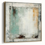 Framed canvas wall art featuring abstract strokes in silver and gold, showcasing a modern design perfect for contemporary decor, enhancing any living space with elegance.